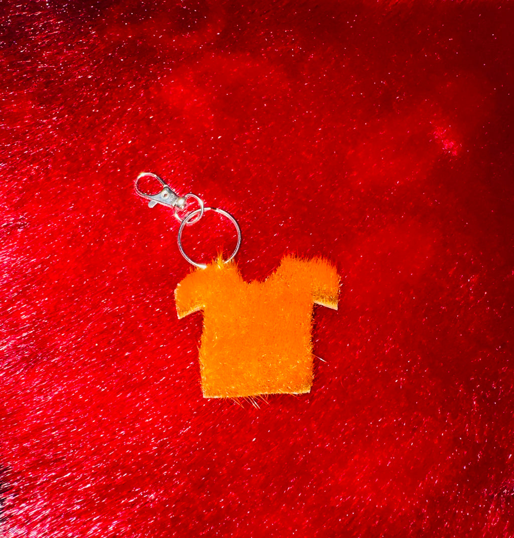 Sealskin Orange Shirt Keychain