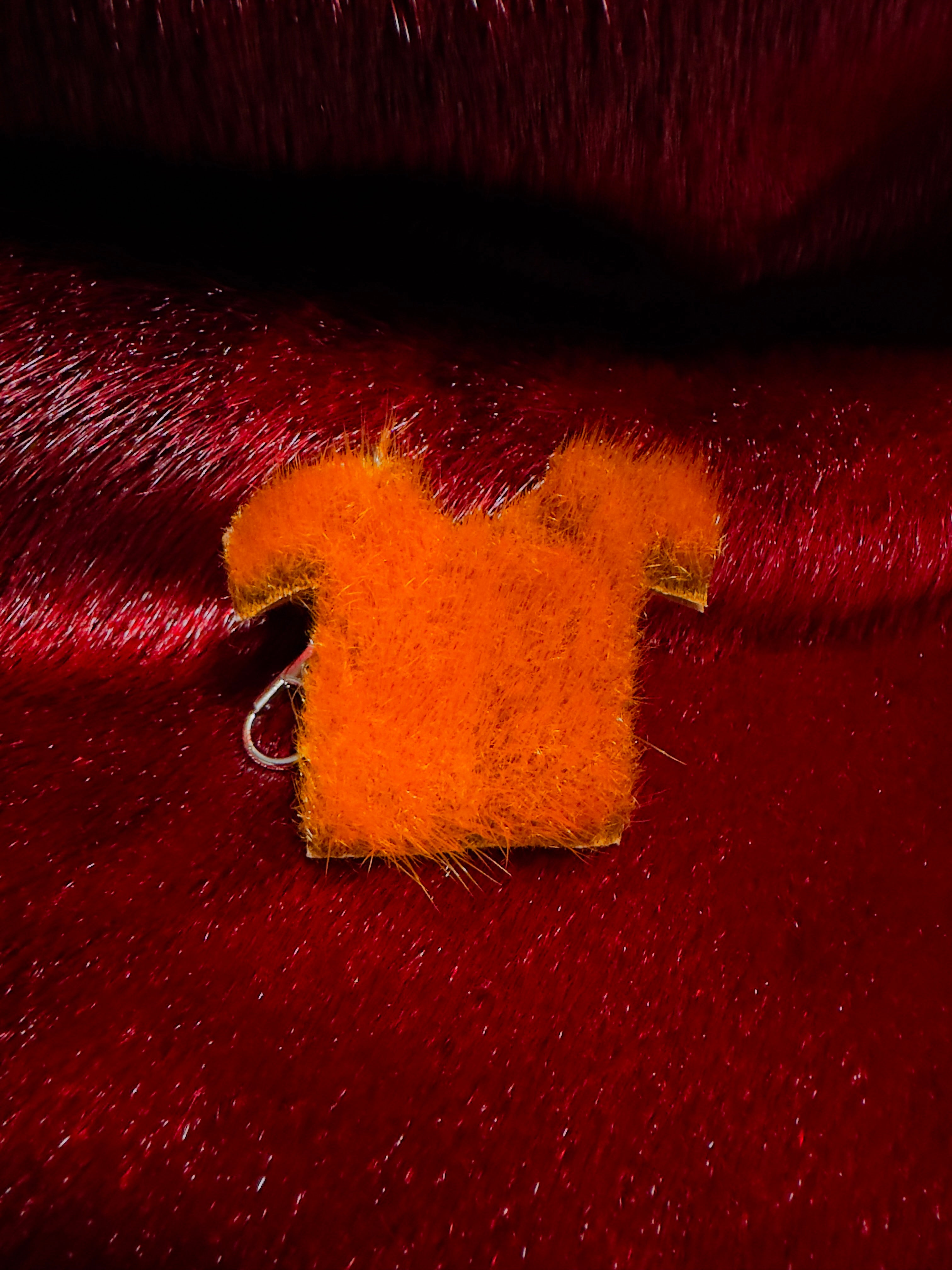Sealskin Orange Shirt Keychain