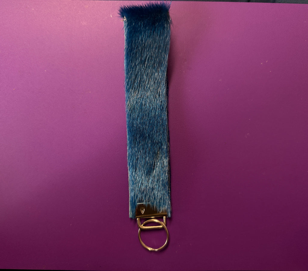 Sealskin Wristlet Keychain