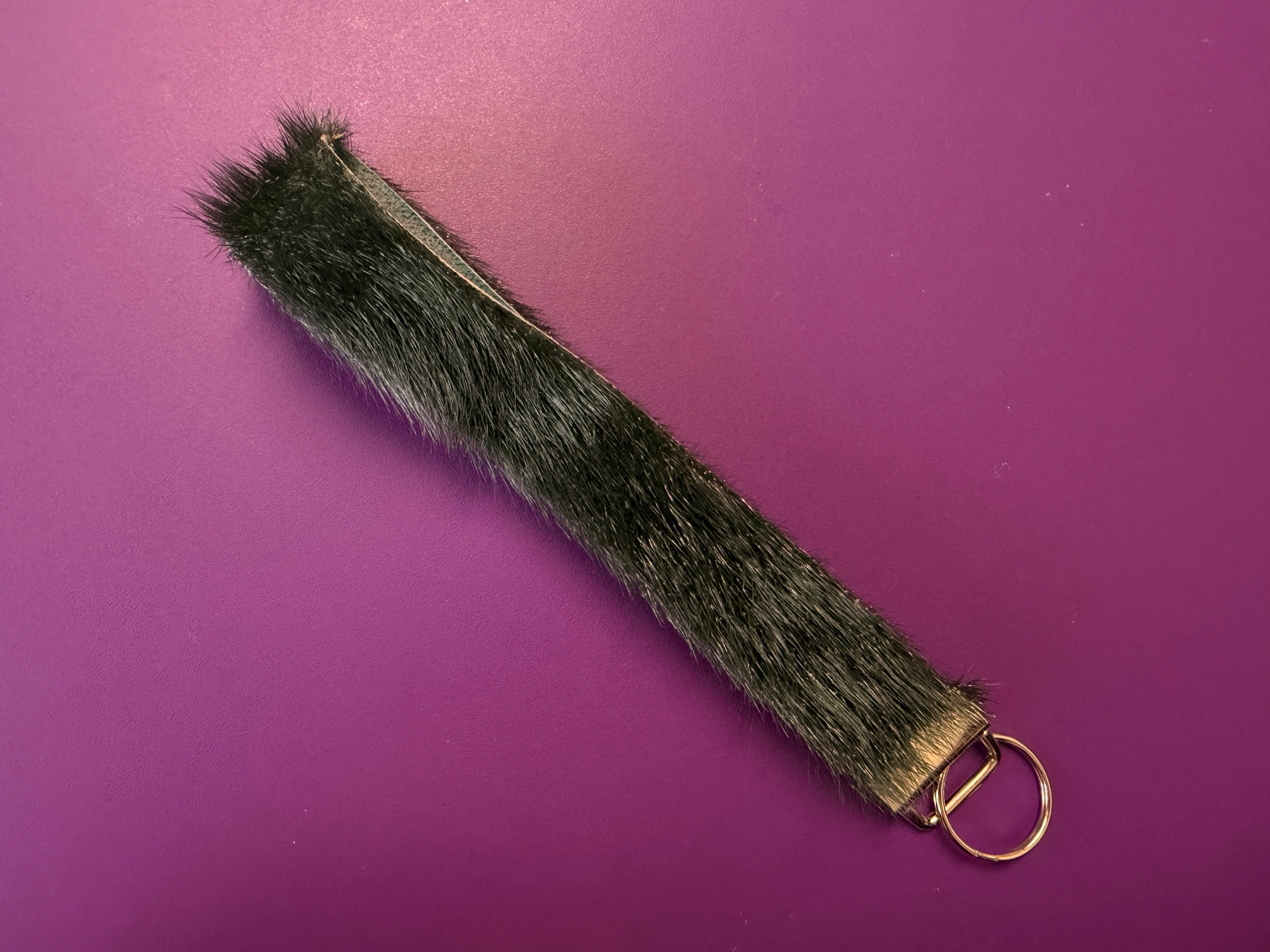 Sealskin Wristlet Keychain