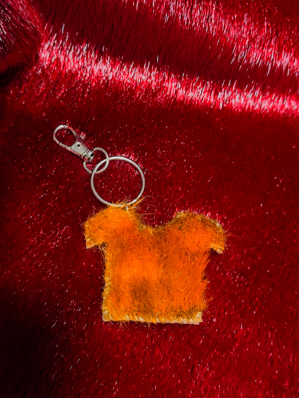 Sealskin Orange Shirt Keychain