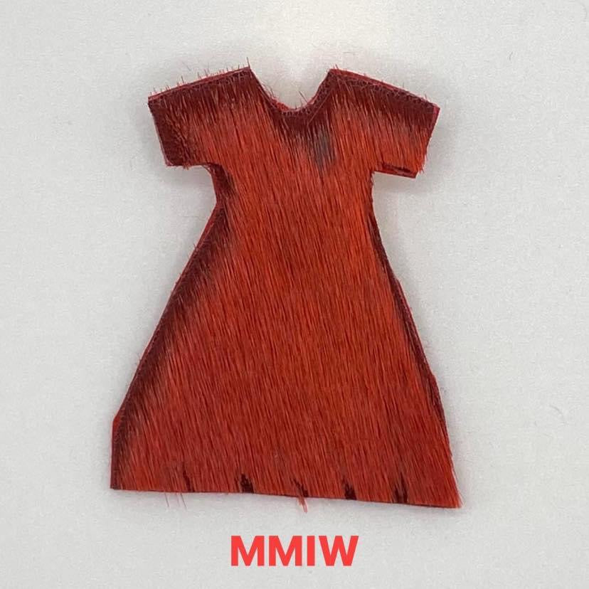 Sealskin Red Dress Keychain